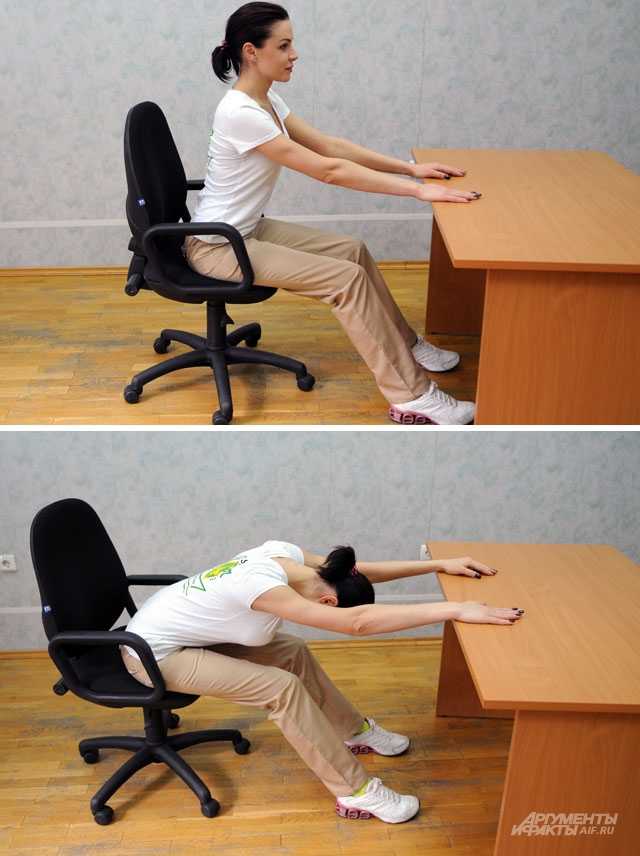 Упражнения для похудения живота сидя на стуле - гимнастика в офисе или дома