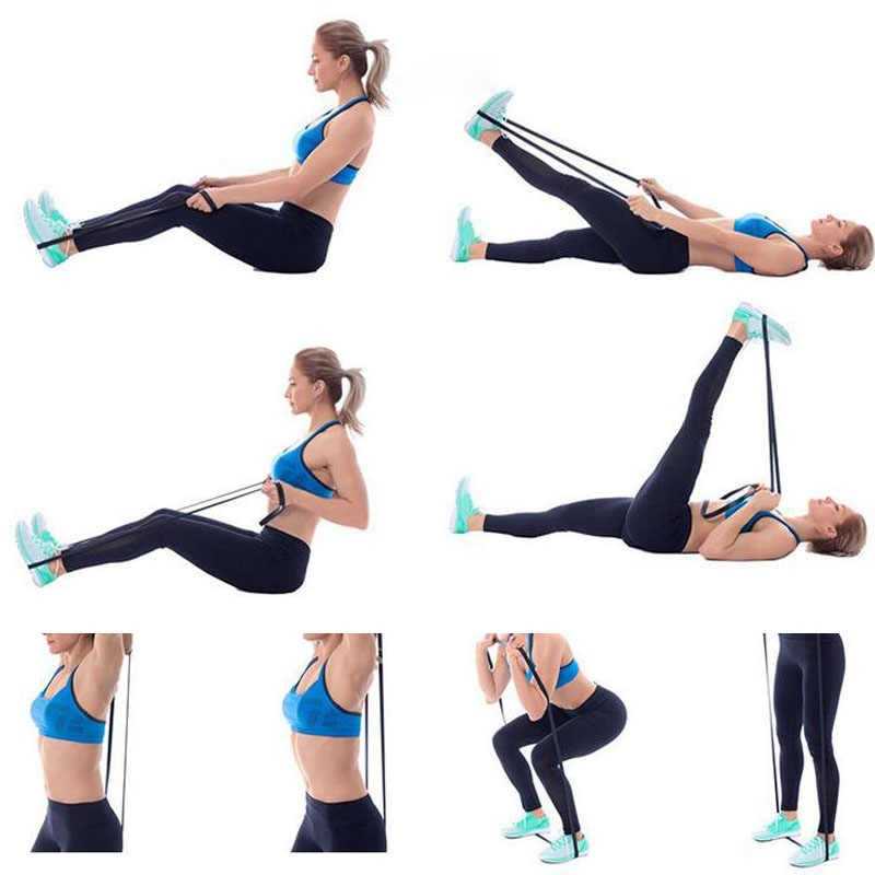 9 упражнений для ног и ягодиц с резинкой для фитнеса, которые заменят тренировку в спортзале