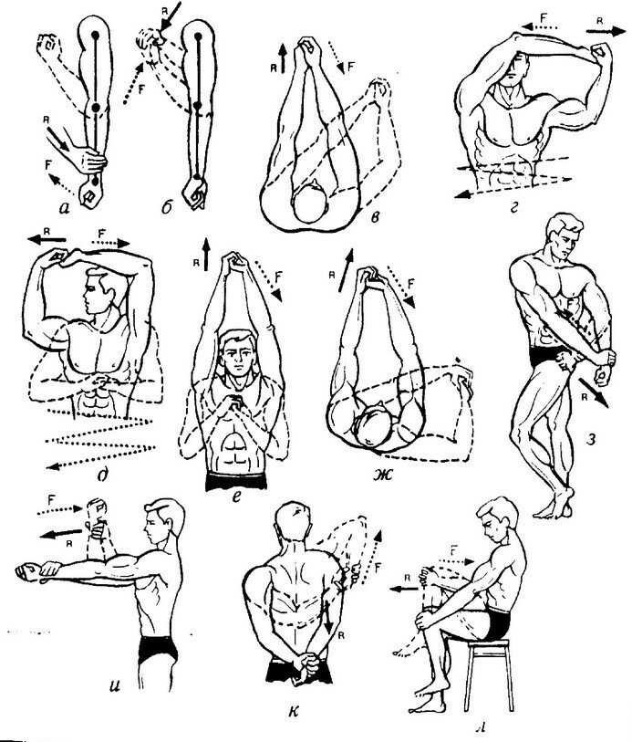 Изометрические упражнения – в чём их суть и какова польза