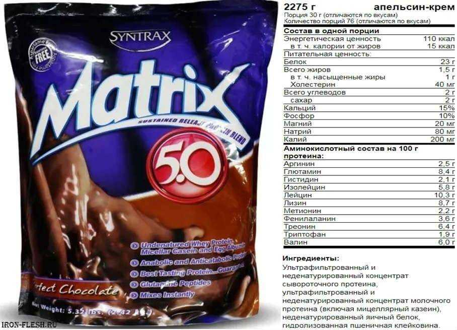 Состав протеина syntrax matrix 5.0 и как его принимать | supermass.ru