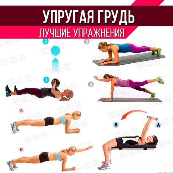 Как накачать грудные мышцы штангой и отжиманиями в домашних условиях?